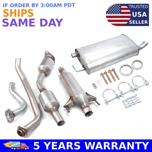 Aluminized Exhaust Resonator Pipe For 2003-2005 Corolla Matrix & 2003-2004 Vibe 1.8L