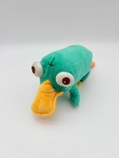 Perry the Platypus Plush Phineas and Ferb Detective Agent P Disney Toy Cute 11"