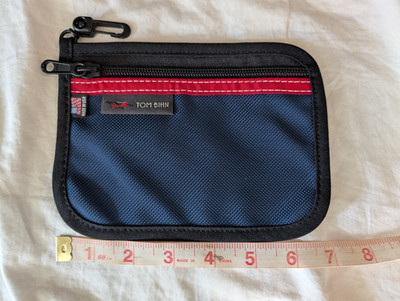 NWOT TOM BIHN Small Organizer Zipper Pouch USA Patriotic Red White Blue 5x7