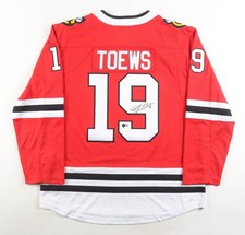 Jonathan Toews Signed Blackhawks Authentic Fanatics Authentic Jersey (Beckett)