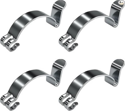 Car Air Filter Clips, Metal Air Filter Cleaner Housing Box Lid Spring Clamp, Sil