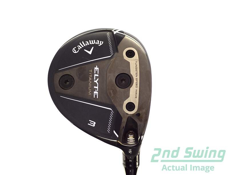 Callaway Elyte Ti 3 Wood 15° Graphite Stiff Right 43in Golf Fairway