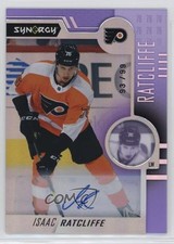 2022-23 Upper Deck Synergy Rookies Purple 93/99 Isaac Ratcliffe #87 Auto 14hk