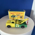 Matchbox Lesney #13 D Dodge Wreck Truck 1965 w/original Box Vintage Toy Truck