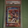 2024 Panini Donruss J.J. McCarthy Vikings Rated Rookie #303 Red Pandora PSA 9