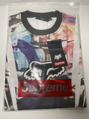 Supreme Fox Racing Long Sleeve Top Multicolor Size L