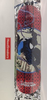 Huf x Marvel Spider-Man Issue 300 Blind Bag Deck RED GLITTER HOLO