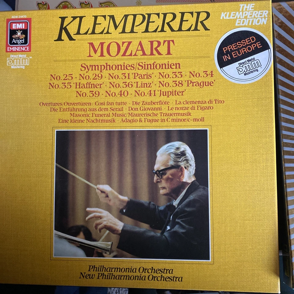 E447 Beethoven Complete 9 Symphonies Karajan BPO & Mozart Philharmonia Orchestra - Image 2 of 3