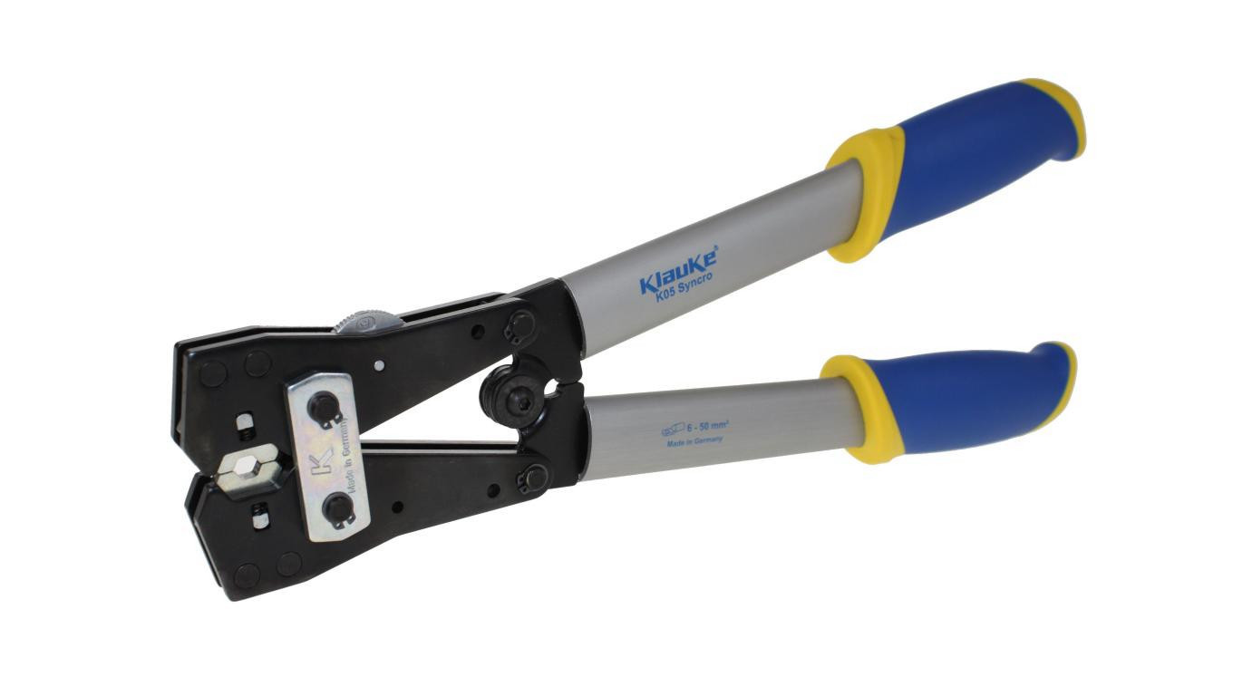 Mechanical crimper for cable lugs, cable crimper 6-50mm2 K05 SYNC GERMANY /T2UK