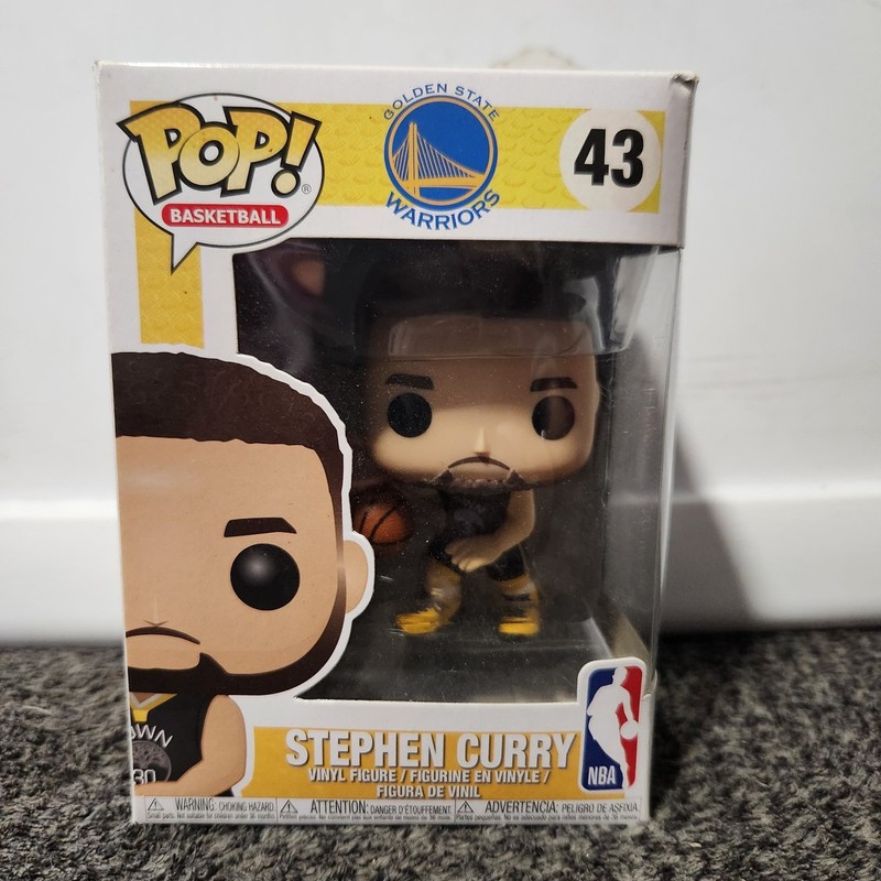 Funko Pop! NBA Warriors Stephen Curry Vinyl Figure  #43