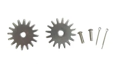 AJ Tack 16 Point Rock Grinder Rowel Package