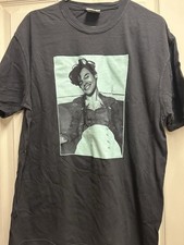 Harry Styles Love On Tour 2021 T Shirt Black Short Sleeve Size L