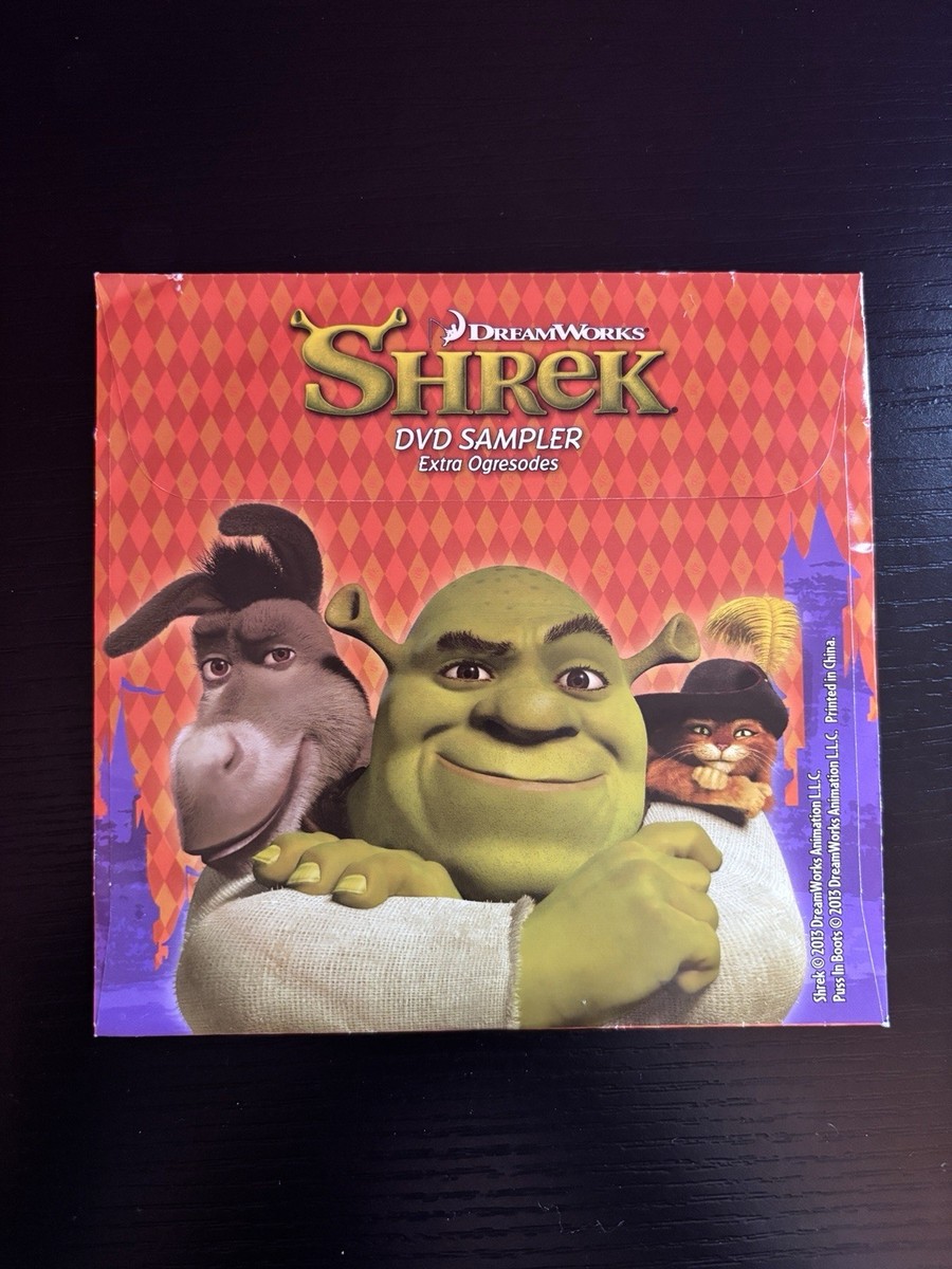 New DreamWorks Shrek DVD Sampler Extra Ogresodes General Mills