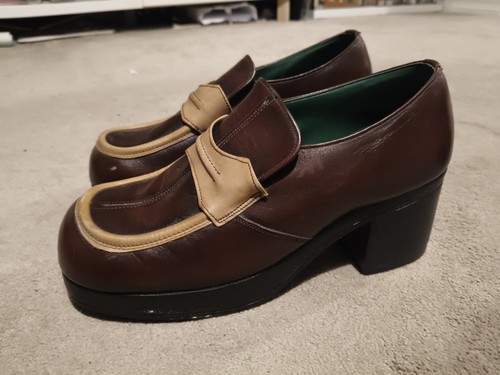 Windsor Smith Men’s Vintage Platform Shoes  Size 9uk  60s 70s Glam Rock / Disco, $213.6 - Photo 2