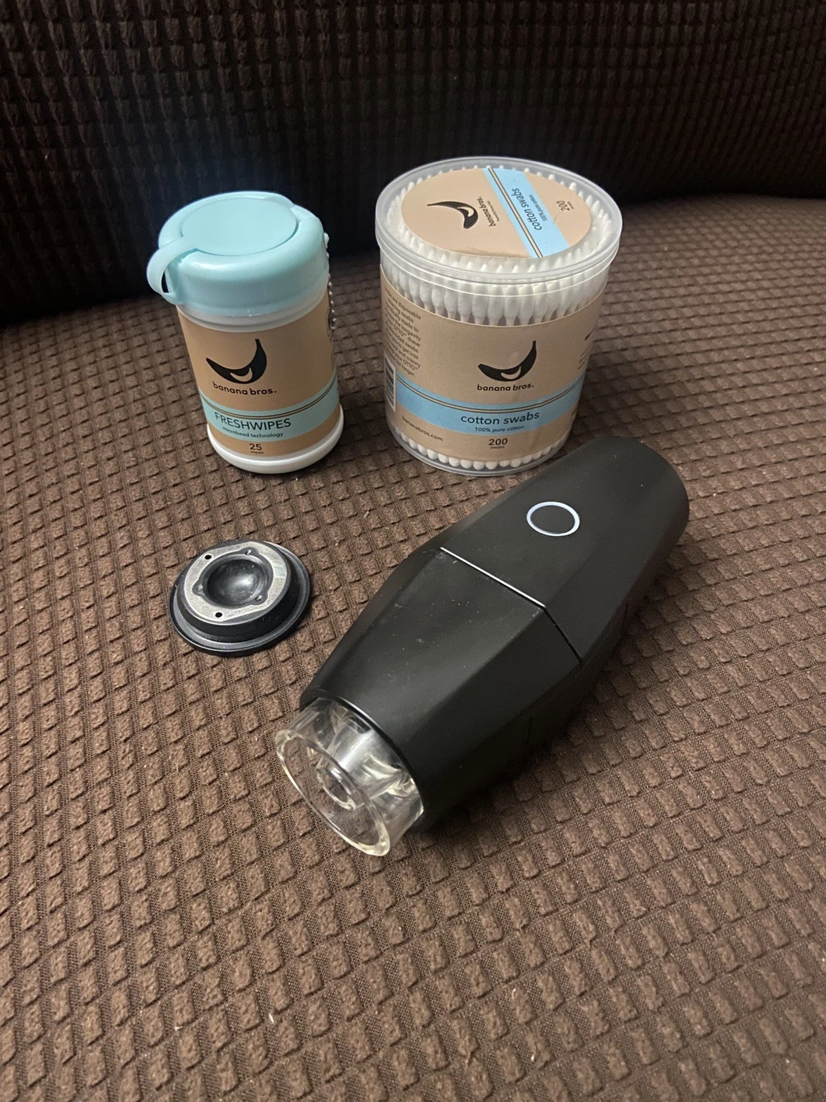 smart electric herb/spice grinder with accessories