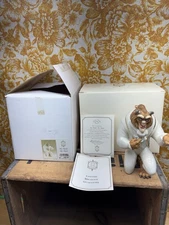 Lenox Disney Showcase Beauty & The Beast "My Hand My Heart Figurine COA Box
