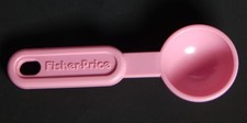 VTG 1987 FISHER PRICE FUN FOOD PINK ICE CREAM SCOOPER PRETEND PLAY TOY