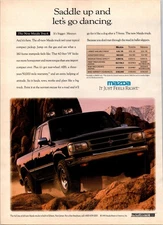 Mazda The New Mazda Truck 1993 Print Ad Multi-Color 8.5x11in