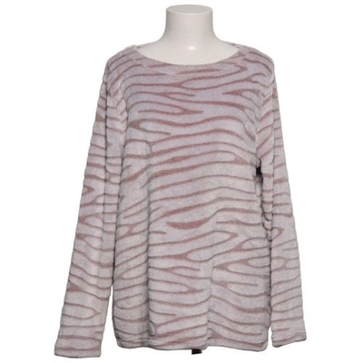 Laura T. Classic, Pyjamasweater, Größe: L, Grau, Polyester, Zebra, Fleece #Cul
