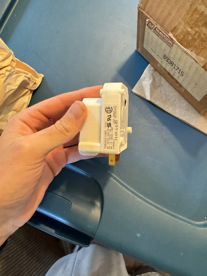 New OEM Whirlpool WPW10189190 QD-TSD2 Refrigerator Start Relay Overload - Image 3 of 3