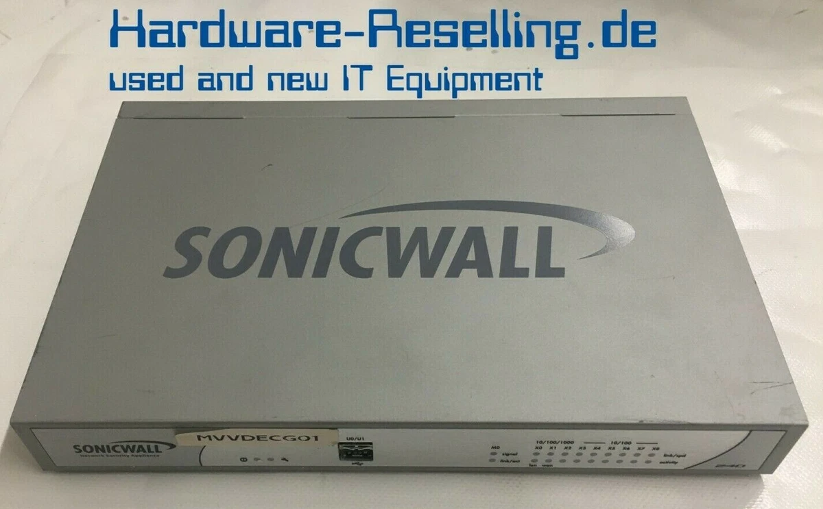 SonicWall Aventail EX2500 - Appareil Réseau Occasion - Non Entièrement Testé