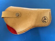Genuine Leather Holster Small J-Frame Revolver Right Hand OWB Paddle 7.75" x 4"