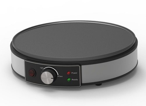 Máquina de panqueques eléctrica 1000W antiadherente aparato de prensa de tortillas - Imagen 8 de 10