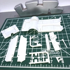 65 Chevy II Nova INTERIOR PTS W Chassis Floor 1:25MM SEACH LBR Model Parts