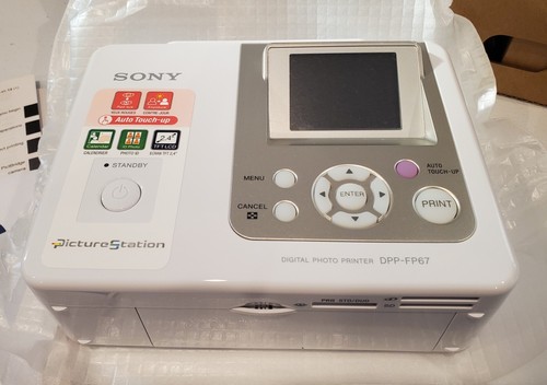 New Sony Printer Picture Station DPP-FP67 Digital Camera Card Slot Photo Display - Picture 14 of 15