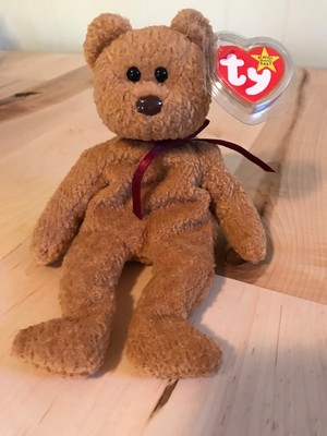 curly ty beanie baby 1993 value