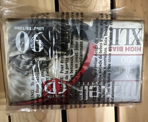 2x MAXELL XLII 90 High Bias Blank Audio Cassette Tapes Sealed NEW - Picture 4 of 4