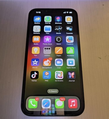 iPhone 13 Pro Max With TikTok Downloaded