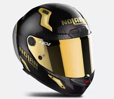 M 2025 MOTOGP X-LITE X804 RS CARBON LIMITED GOLD EDITION MOTORCYCLE RACE HELMET