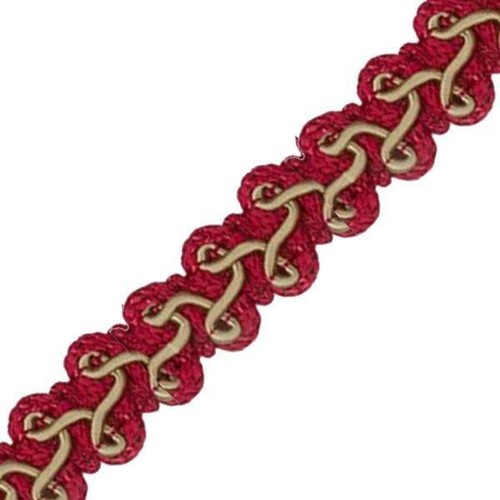 15mm Trim Braid Gimp - Upholstery Soft Furnishing Edging Lampshade Craft - Picture 45 of 52