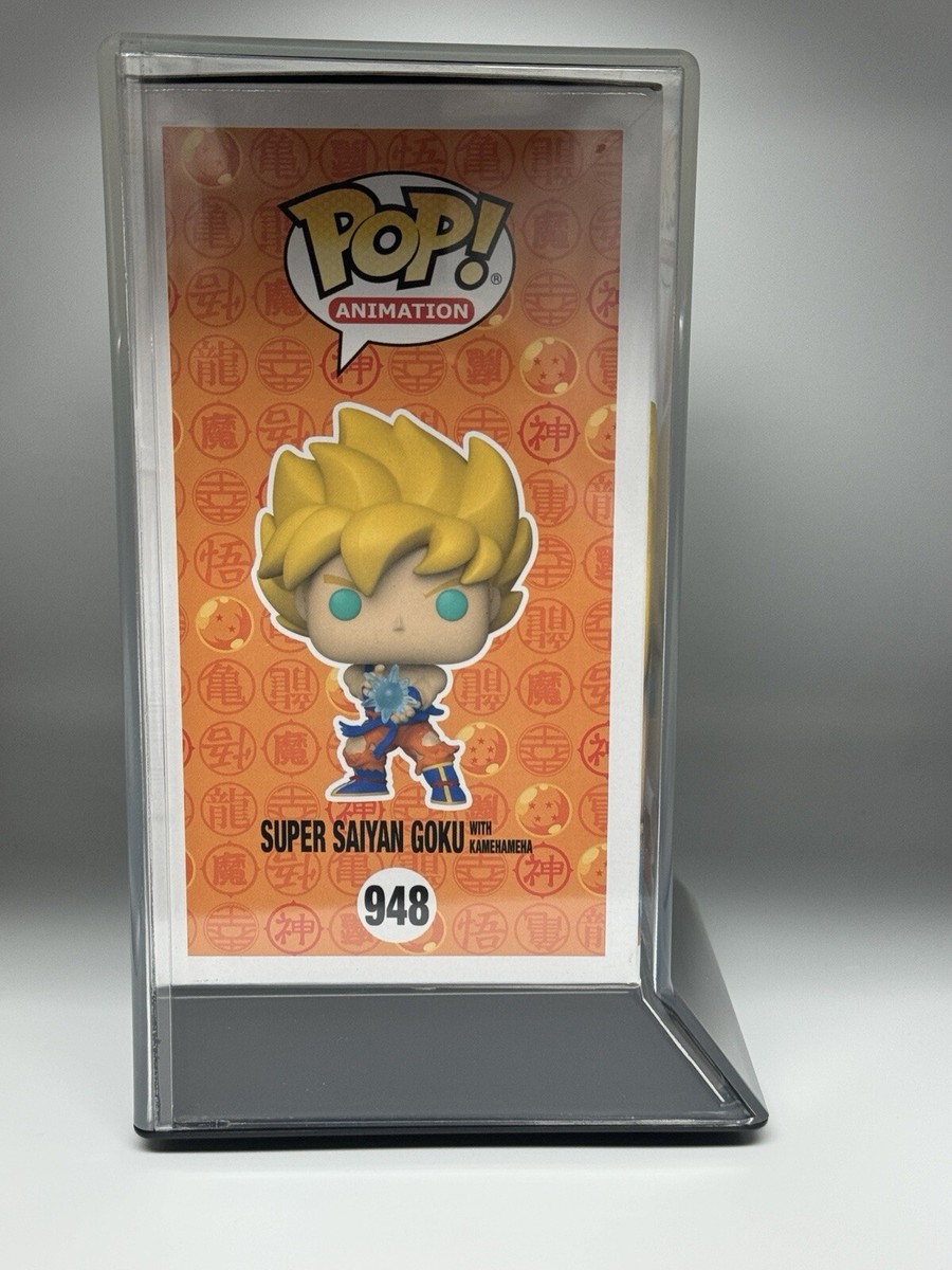 SuperM popup グッズ PGS Graded 8.0 Funko Pop! Super Saiyan Goku #948 - Metallic