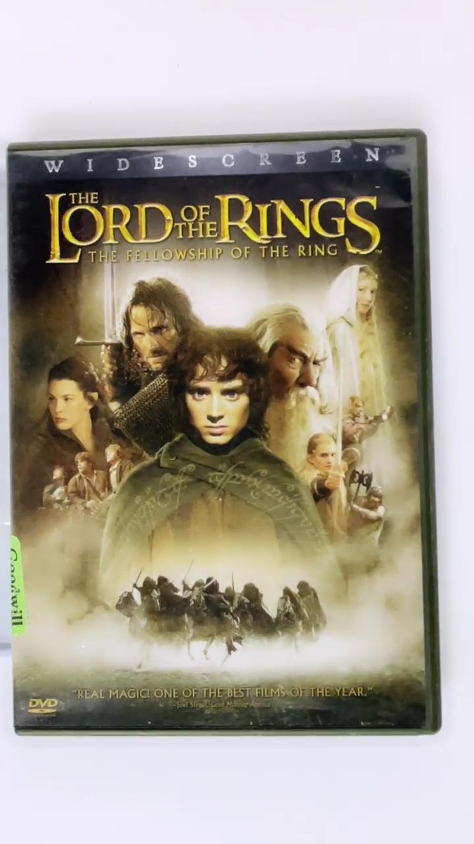 The Lord of the Rings: The Fellowship of the Ring (DVD, 2001