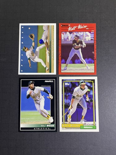 Walt Weiss Baseball Card Lot - Oakland Athletics (6) | eBay