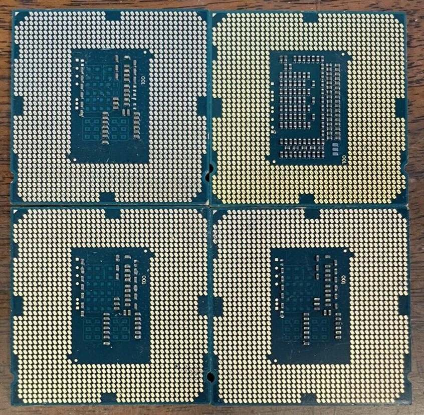 Lot of 4 - Intel i3/i5 series Engineering Samples ES Qualifiers - Image 2 of 2
