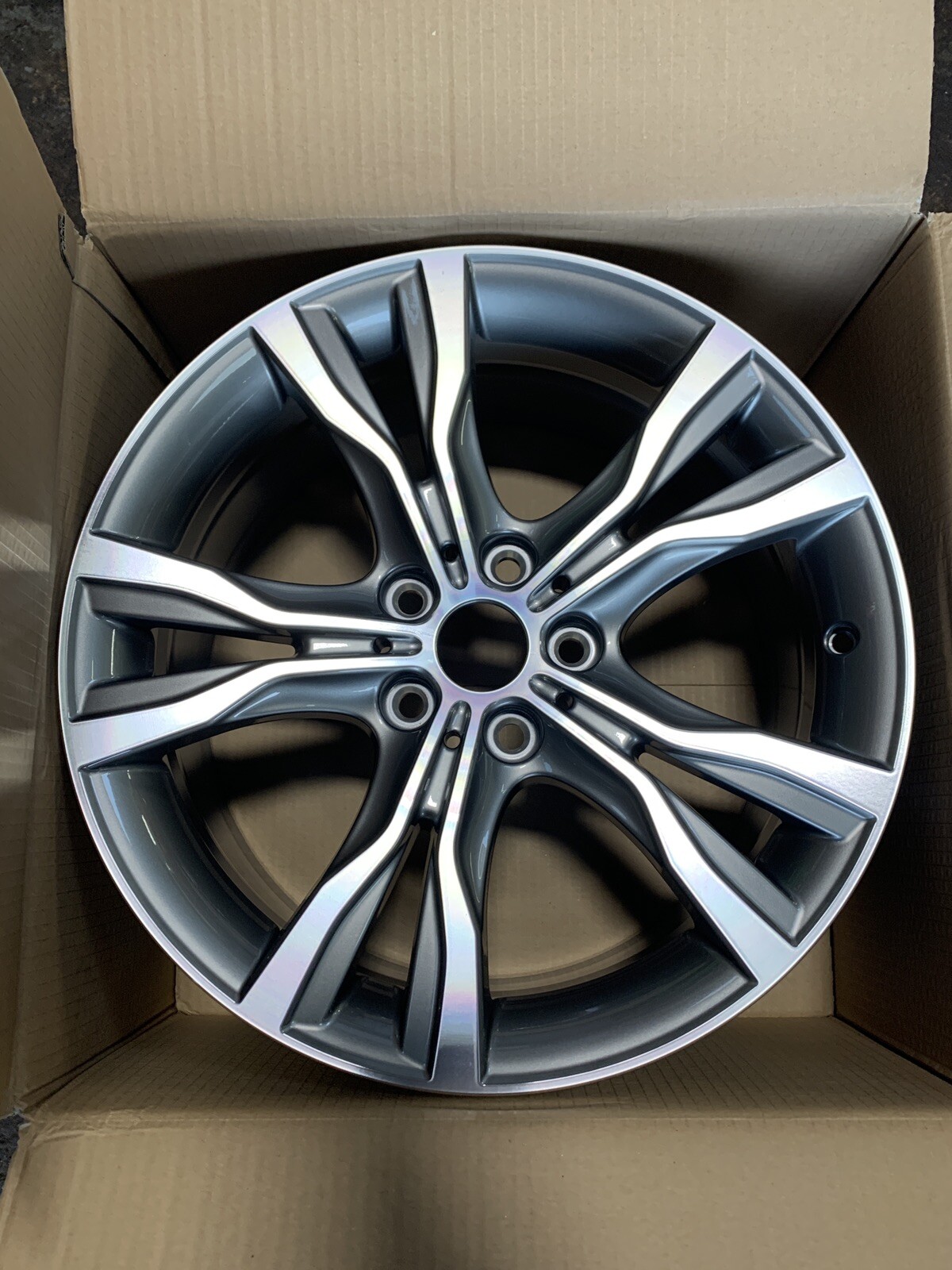BMW Light Alloy Wheel Rim Ferricgrey F45 F46 36116855093 for sale 