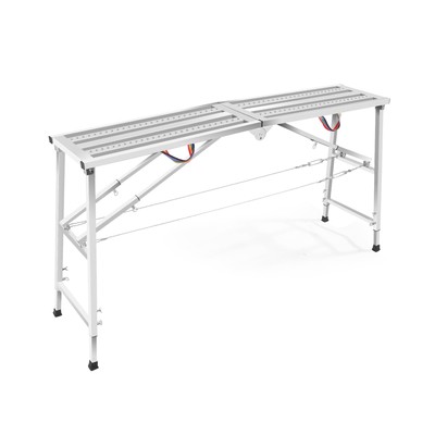 Scaffolding Adjustable Height Work Platform, Multi-Functional Portable Foldin...
