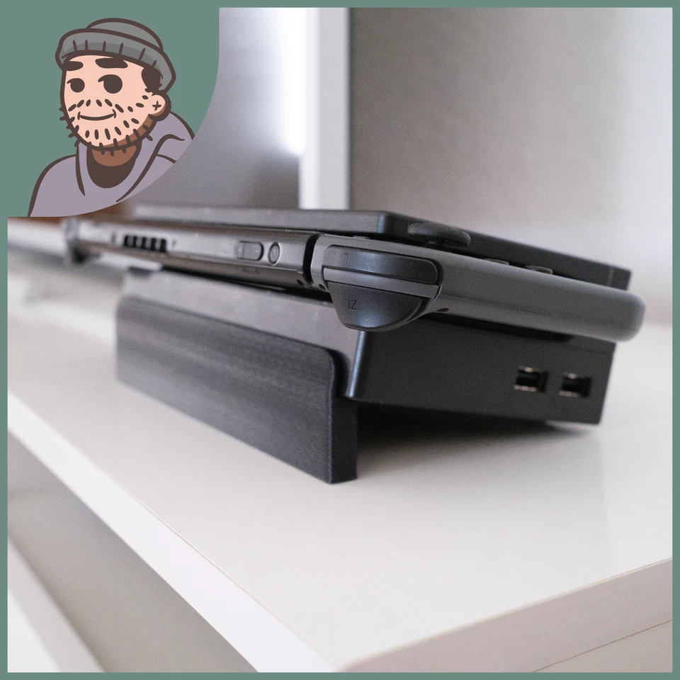Horizontaler Stand kompatibel mit Nintendo Switch Dock (Aufsteller)
