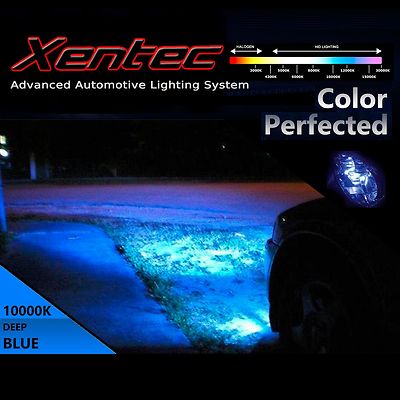 Kit Xénon Xentec 9005 HB3 10000K - Bleu Brillant 35W - Ampoules Phares - Neuf