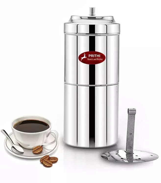 Kitchen Stainless Steel South Indian Filter Coffee Maker, 500 ml (Coffee  Filter