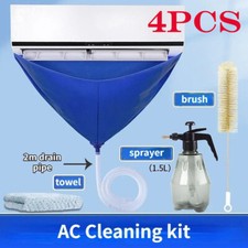 4PCS Air Conditioner Cleaning Bag Waterproof Drain Washing Air Conditioning Kit