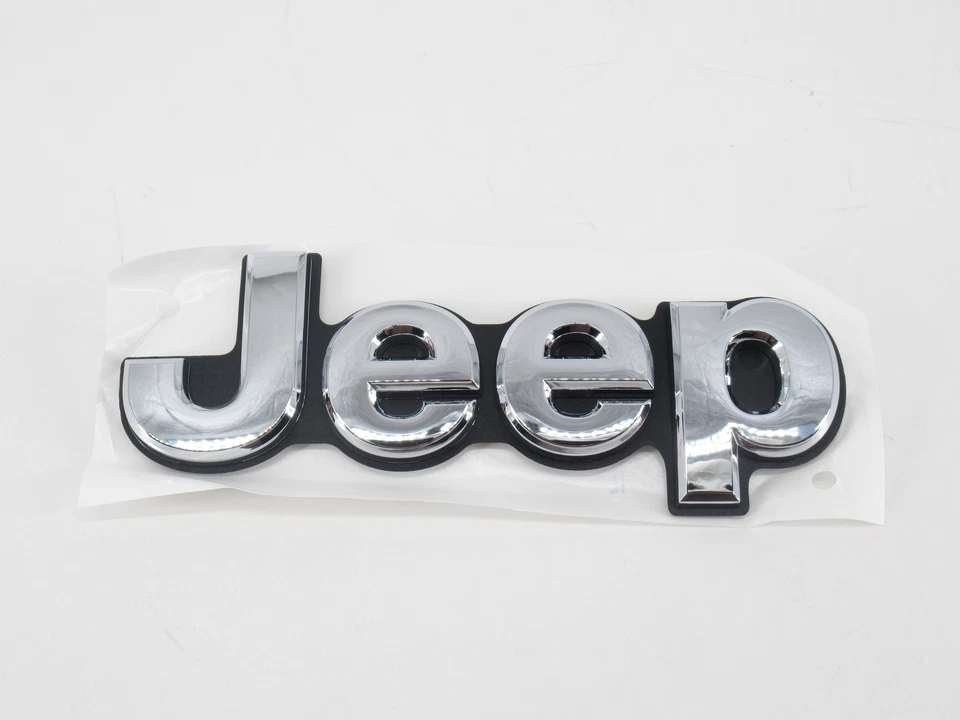 Emblema original do fabricante Mopar Jeep 68217340AA Liftgate emblema 2014-2021 Grand Cherokee - Imagem 2 de 2