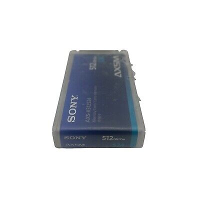 Sony AXSM 512GB S24 Memory Card Model AXS A512S24 Used With Sony AXSM 512GB S24 Memory Card Model AXS A512S24 Used With