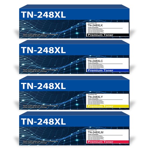 XXL Toner Kompatibel Brother TN 248 TN 248XL MFC L3740CDW MFC L3740CDWE L3760CDW - Bild 2 von 15