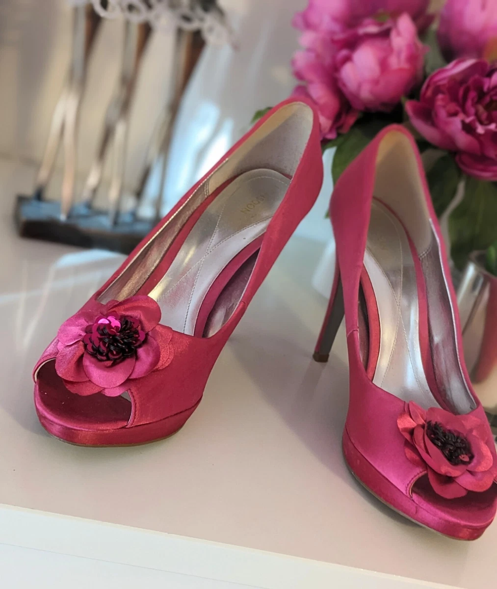 Pink heels size 7 cheap