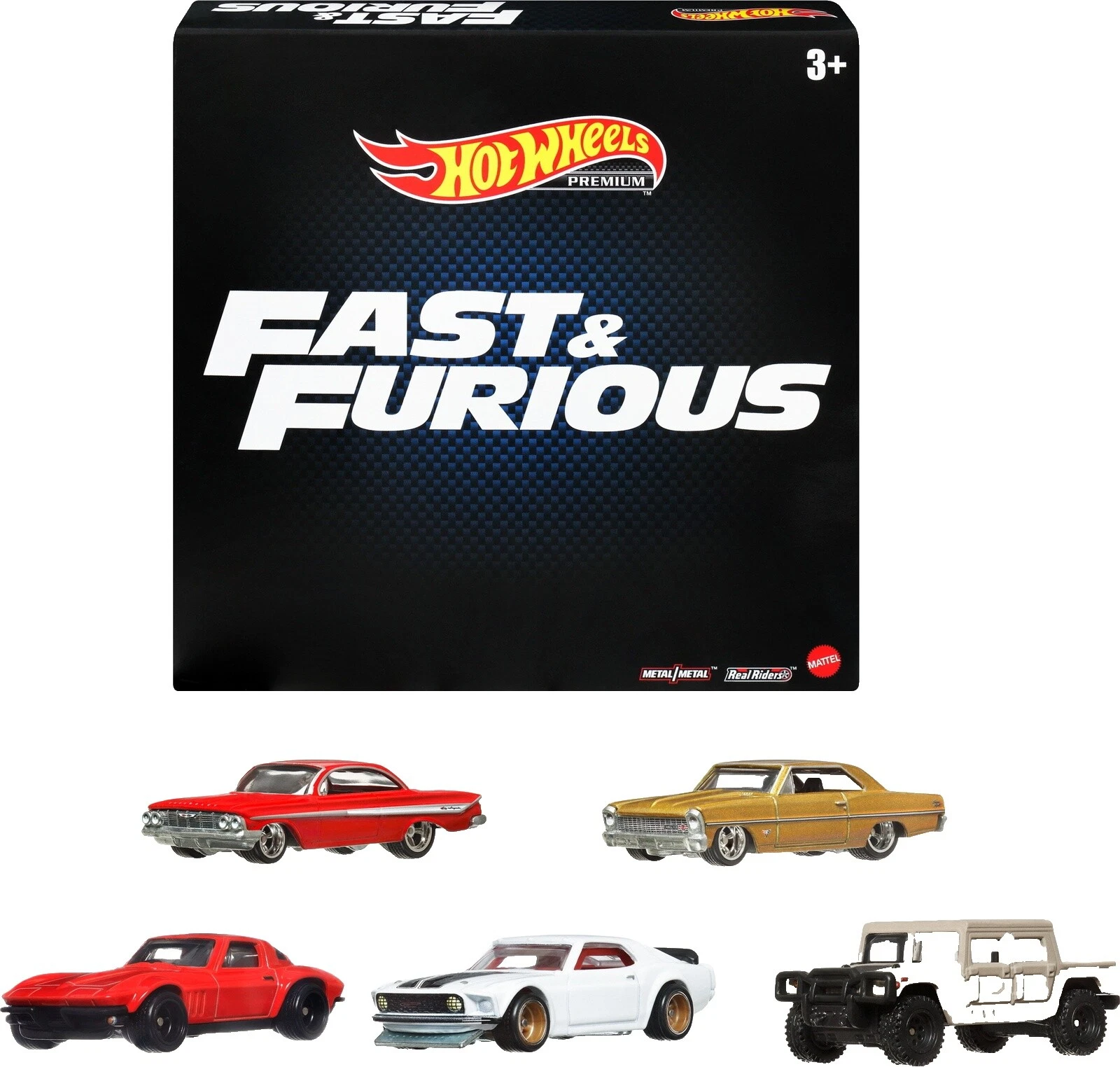 Fast & Furious 1:64 Scale Cars Vehicles