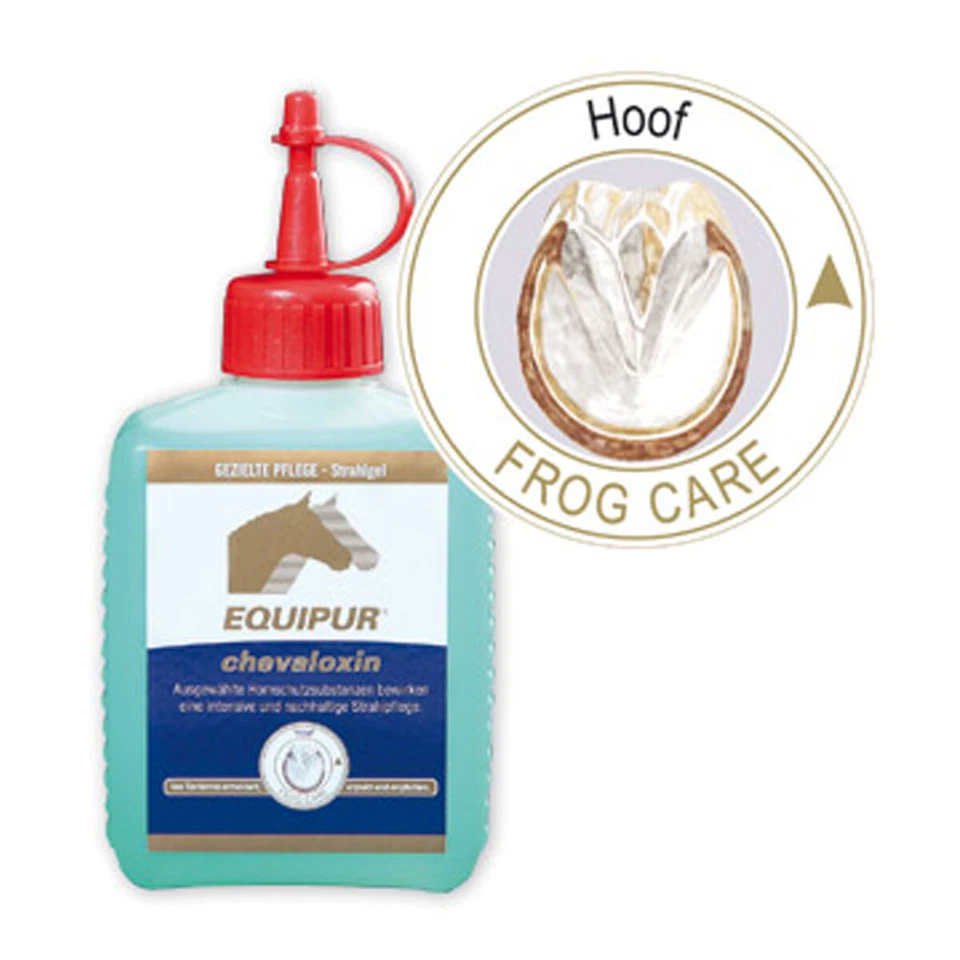 EQUIPUR chevaloxin Strahlpflege Pferd | 200 ml